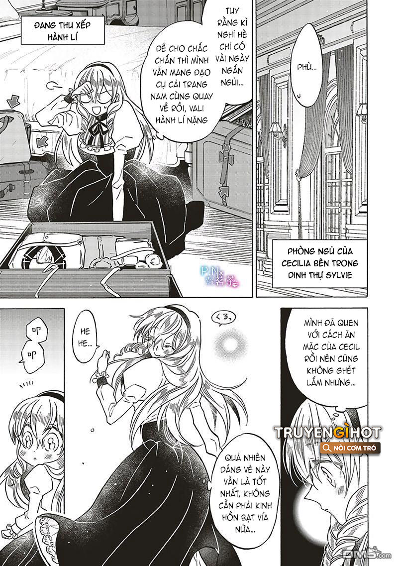 kẻ phản diện, cecilia silvie, không muốn chết, thế nên cô đã cải nam trang chapter 17.1 4