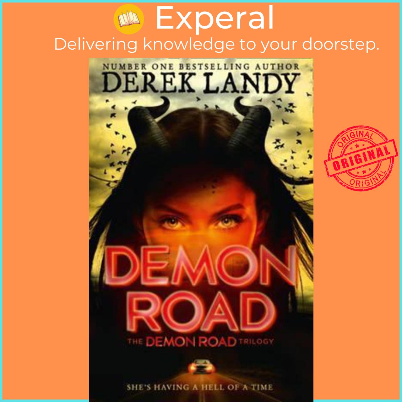 Sách - Demon Road by Derek Landy (UK edition, paperback)