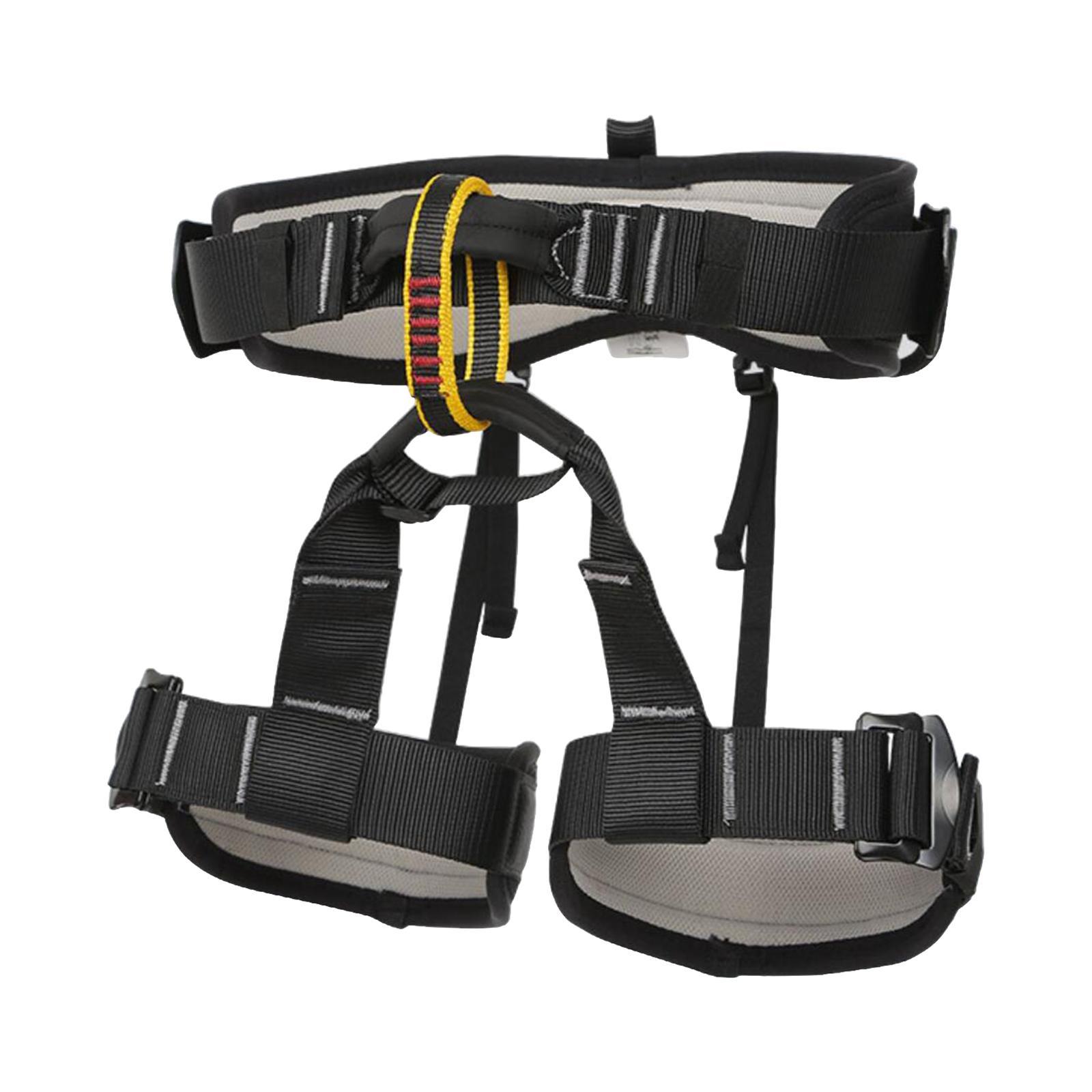 Outdoor Half Body Harness Rock Climbing Tree Rappelling Waist Belt