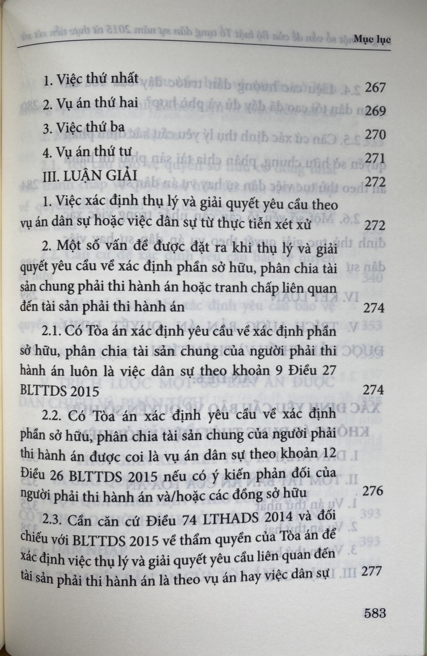 Lý giải một số vấn đề của Bộ luật tố tụng dân sự năm 2015 từ thực tiễn xét xử