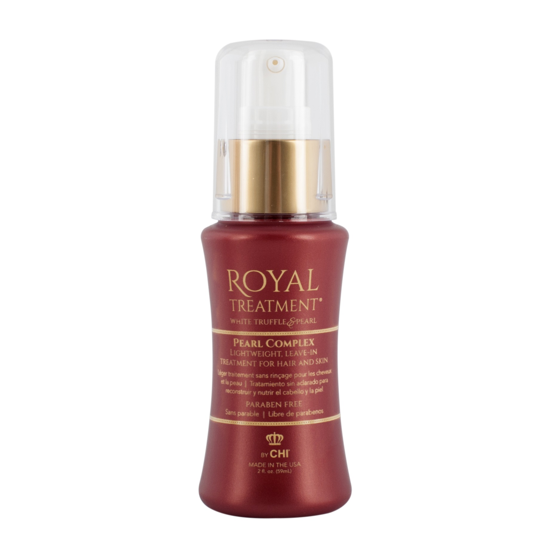 Tinh dầu dưỡng tóc CHI Royal Treatment Pearl Complex Mỹ cho tóc khô xơ rối hư tổn 59ml - Hàng chính hãng