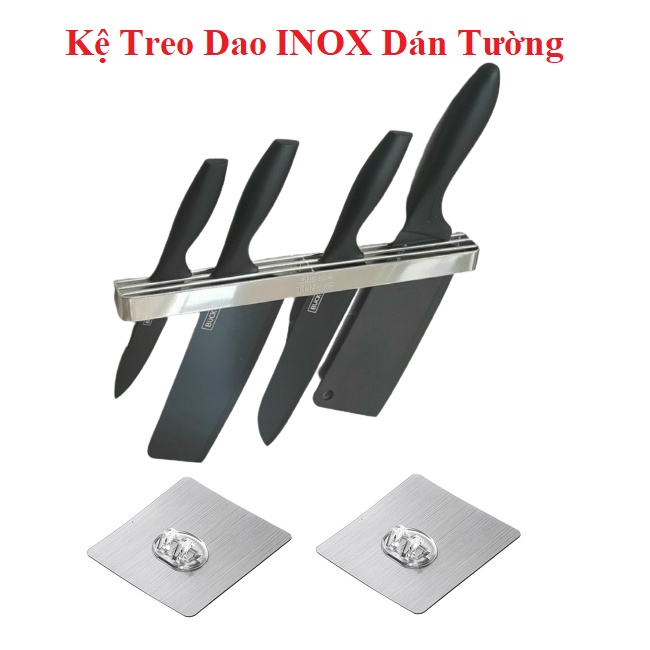 Thanh Treo Dao Kéo Dán Tường INOX 304