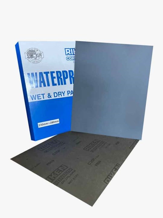 (Combo 5 Tờ) Giấy Nhám Nước Càphê Cát Riken Nhật C35P Giúp Loại Bỏ Lớp Sơn Cũ, Đánh Bóng Bề Mặt Cực Tốt | TOPWIN Official Store