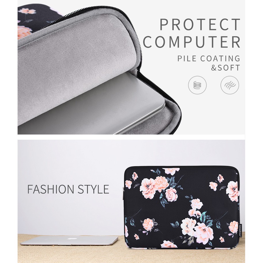 Flower Pattern 12 Inch Protective Laptop Sleeve Ultrabook Notebook Carrying Case Compatible with MacBook Pro MacBook Air Tablet Briefcase Bag Flower Pattern 12 Inch Protective Laptop Sleeve Ultrabook Notebook Carrying Case Compatible with MacBook Pro MacBook Air Tablet Briefcase Bag