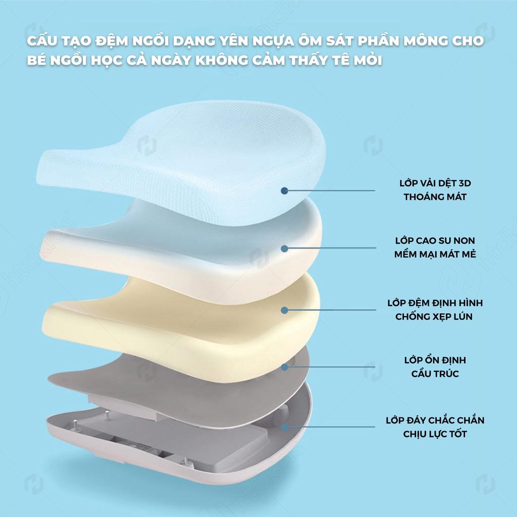 Ghế chống gù bảo vệ cột sống cho trẻ phiên bản 5D mới nhất nâng cấp gác chân thông minh