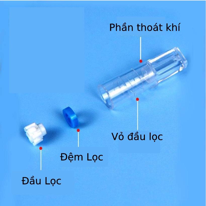 Hộp 100 đầu lọc khói giảm độc tố