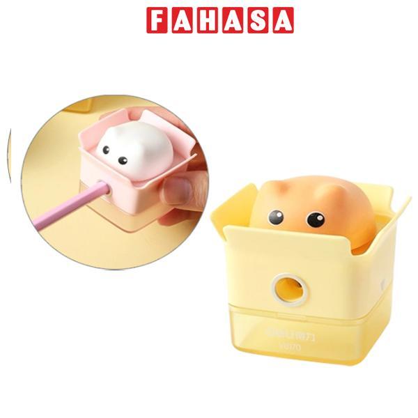 Chuốt Chì Hình Mèo - Deli EH577 - Màu Vàng