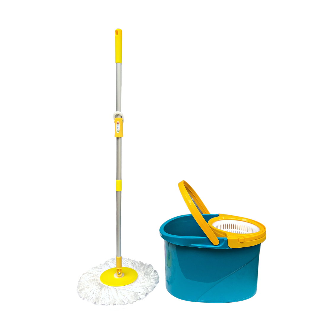 Bộ Lau Nhà Xoay 360 Độ kokOmega Spin Mop Đài Loan ( Tặng 1 Bông Lau)