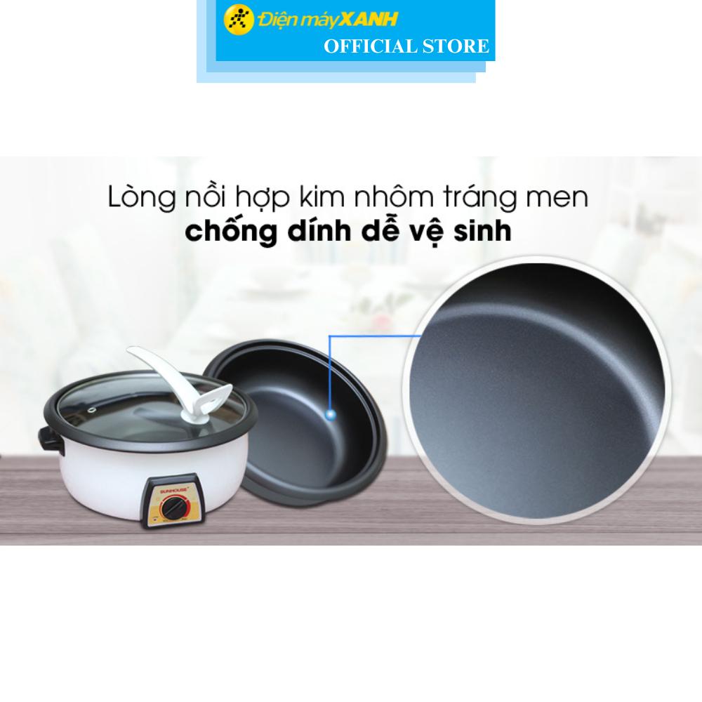 Nồi lẩu điện Sunhouse SHD 4521 3 lít - Hàng Chính Hãng