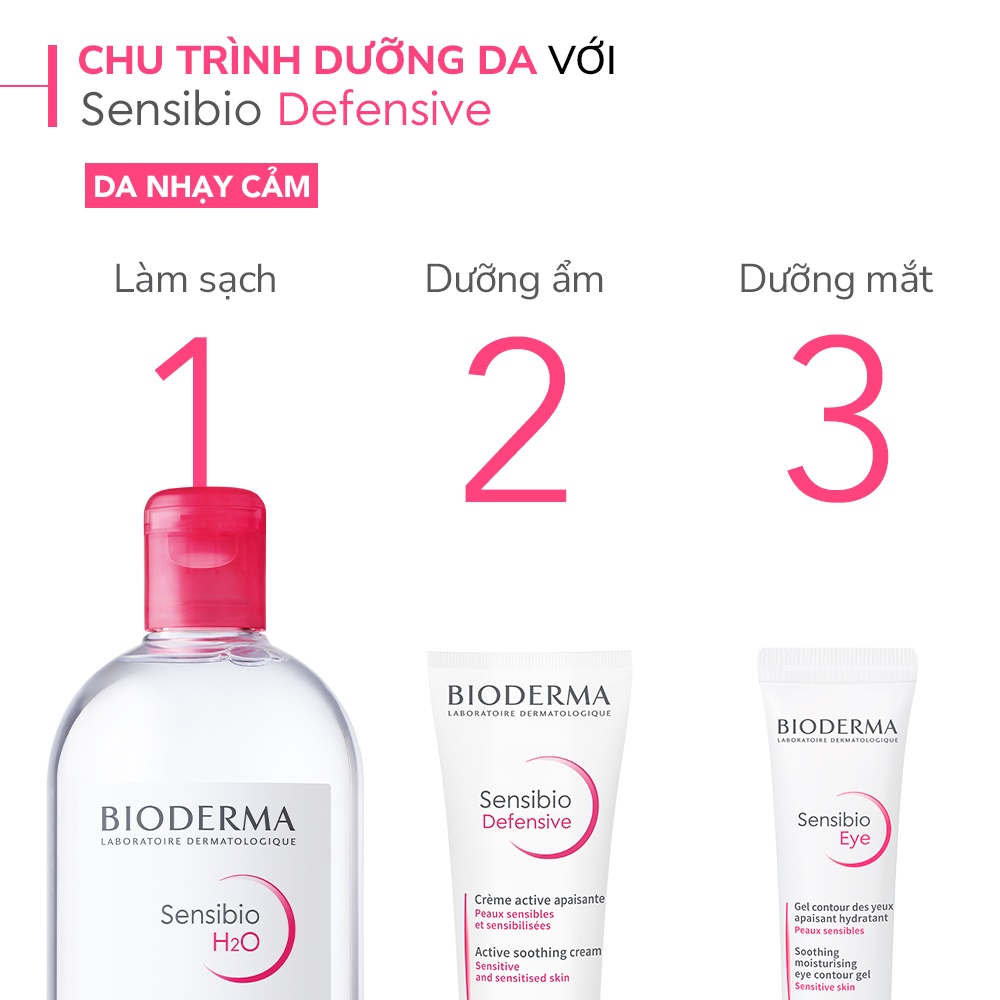 Kem Dưỡng Làm Dịu, Phục Hồi Cho Da Nhạy Cảm Bioderma Sensibio Defensive Cream 40ml