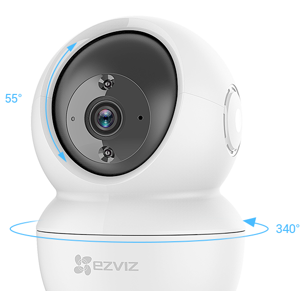 Camera wifi Ezviz C6N 1080p (2MP) theo dõi chuyển động thông minh không có điểm mù- Hàng chính hãng. Tặng Kèm thẻ nhớ 32Gb