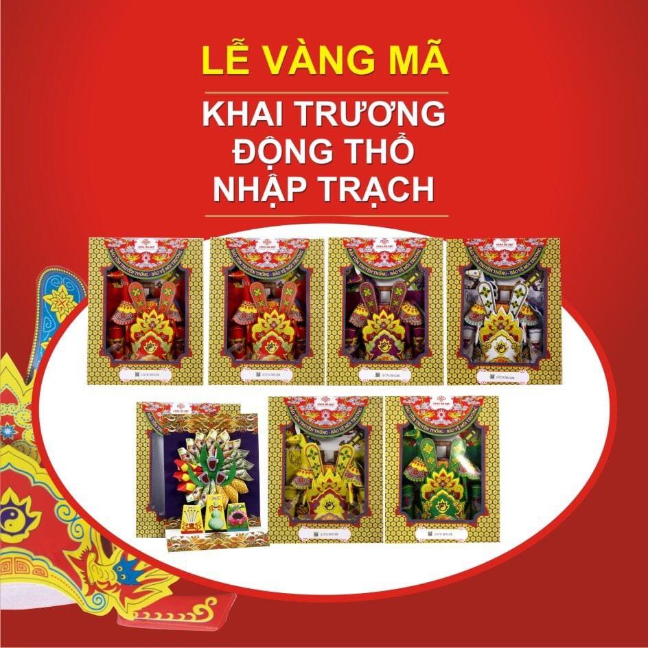 Vàng Mã Lễ Nhập Trạch - Động Thổ - Khai Trương Cửa Hàng