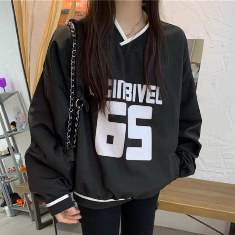 Áo sweater nỉ bông unisex in số 26 form rộng dài tay mặc cặp nam nữphù hợp phong cách hàn quốcÁo nỉ sweater cặp đôi nam nữ Yinxx, áo tay dài nỉ bông unisex, Áo Sweater nỉ form rộng chuẩn UNISEX OVERSIZE cực đẹp