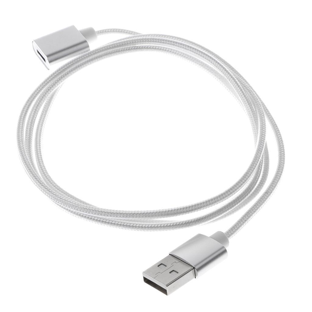 2-3pack 1m Charger Charging Charger Cable Cord for Apple iPad Pro Pencil Silver
