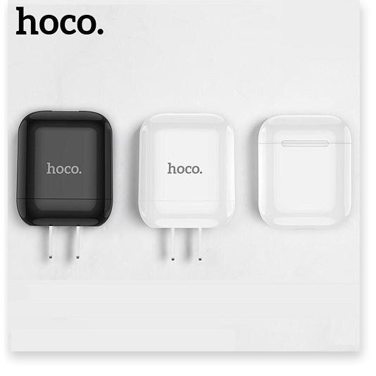 Củ sạc 1 cổng Hoco HK2 Chất liệu nhựa PC chất lượng cao chống cháy - Hàng chính hãng