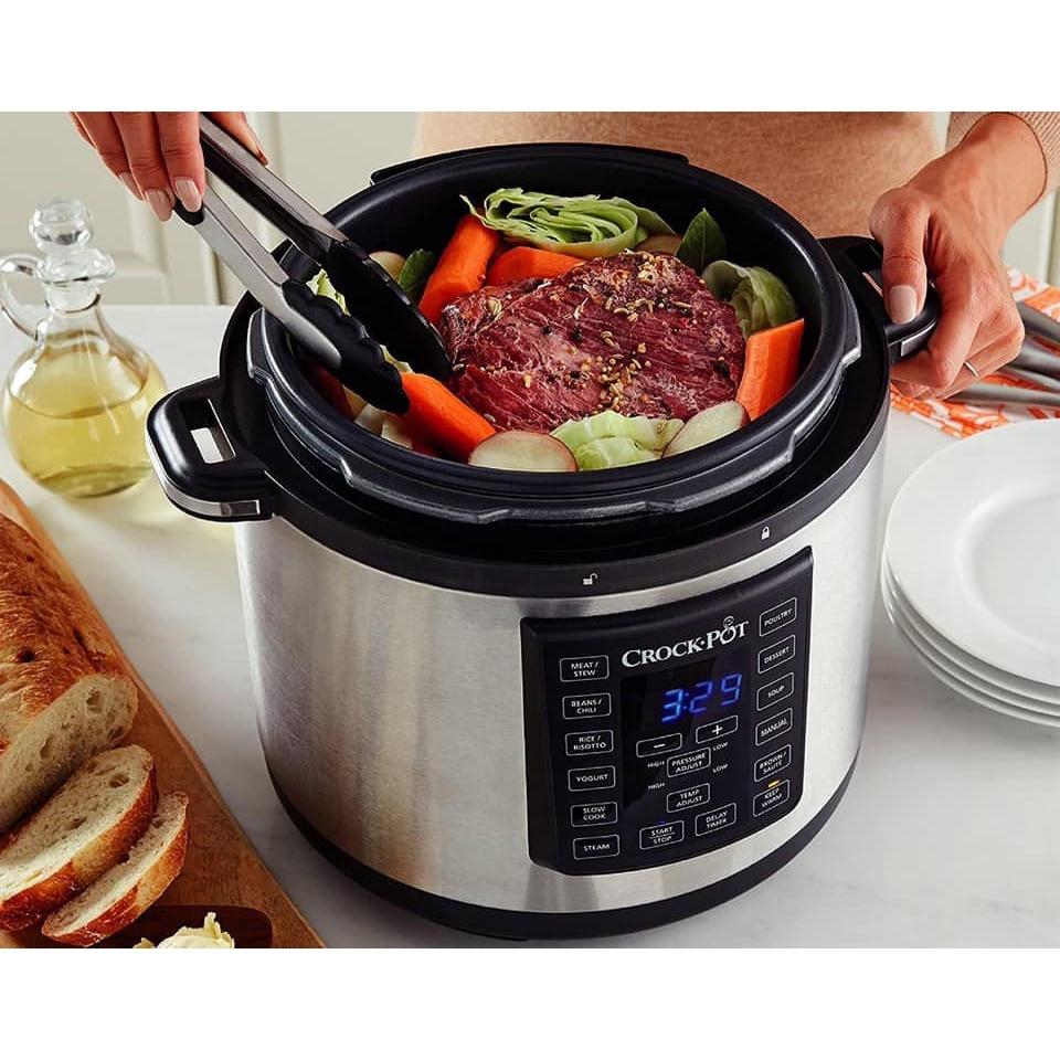 Nồi Nấu Đa Năng Crockpot Express CSC051X, Nồi Nấu Cháo Cho Bé, Nồi Kho Cá, Nồi Hầm, Dung Tích 5,6L, Công Suất 1000W