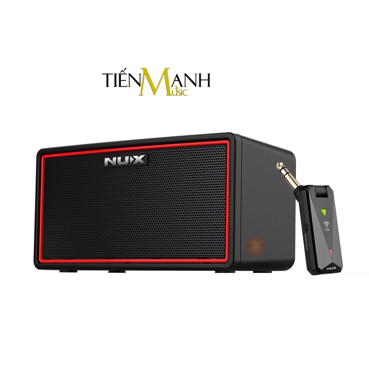 Amply Guitar Điện Nux Mighty Air - Loa Ampli Di động Mini Amplifier Wireless Hàng Chính Hãng - Kèm Móng Gẩy DreamMaker