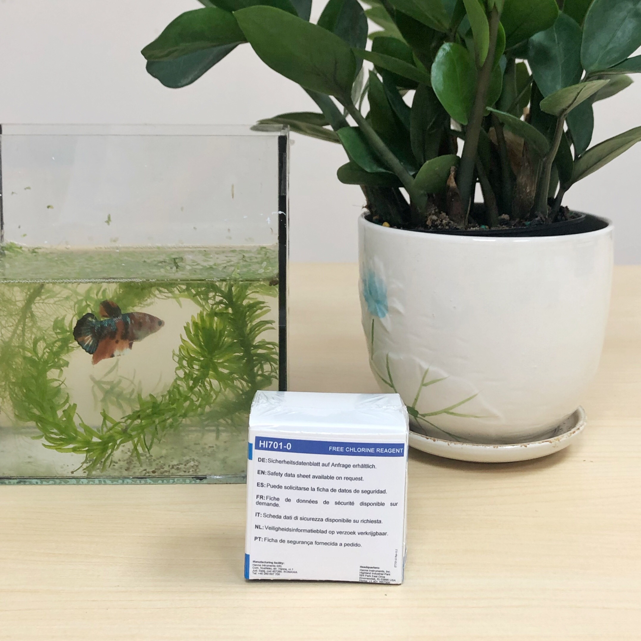 Thuốc thử đo Clo dư HI701-25, 25 lần đo