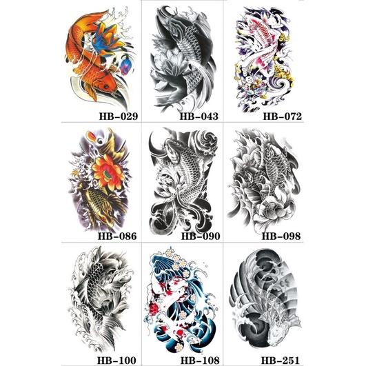 2 miếng hình xăm dán may mắn mẫu TH-629
