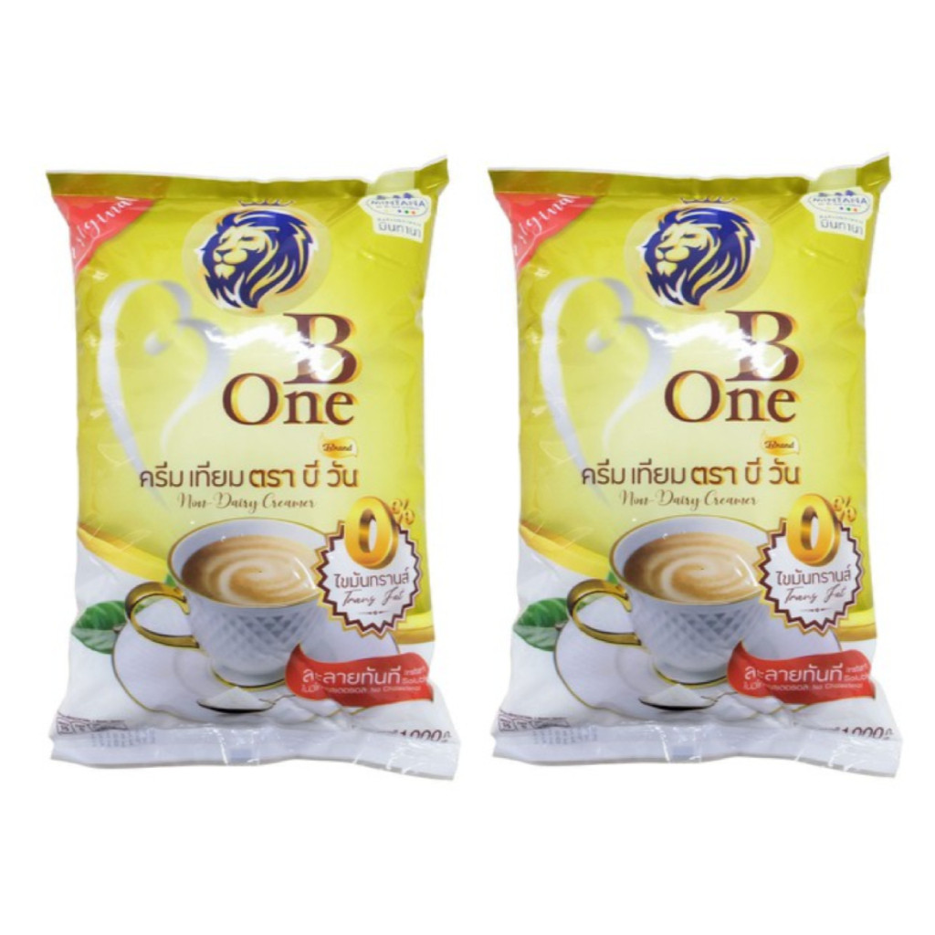 Combo 2 Gói Bột Kem Béo B-ONE 1 Kg Dùng Pha Trà Sữa, Cà Phê