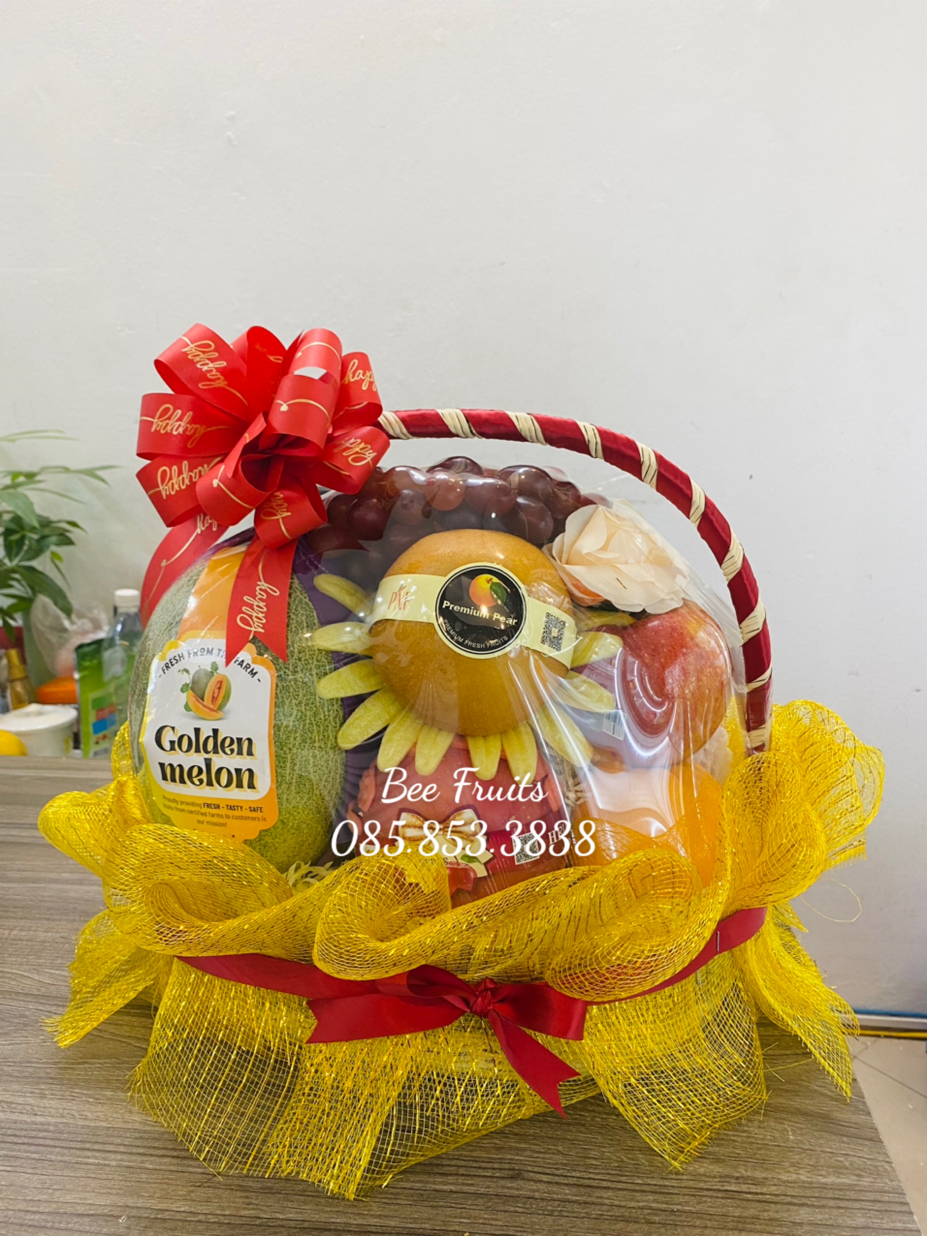 Giỏ quả Trái Cây Nhập Khẩu - Cỡ To