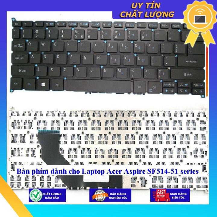 Bàn phím dùng cho Laptop Acer Aspire SF514-51 series - Hàng Nhập Khẩu New Seal