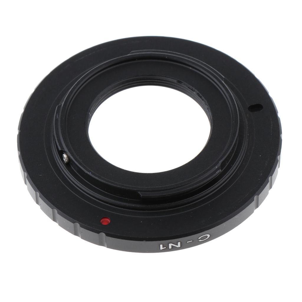Lens Adapter Converter C Mount for Mirrorless Camera Body Manual
