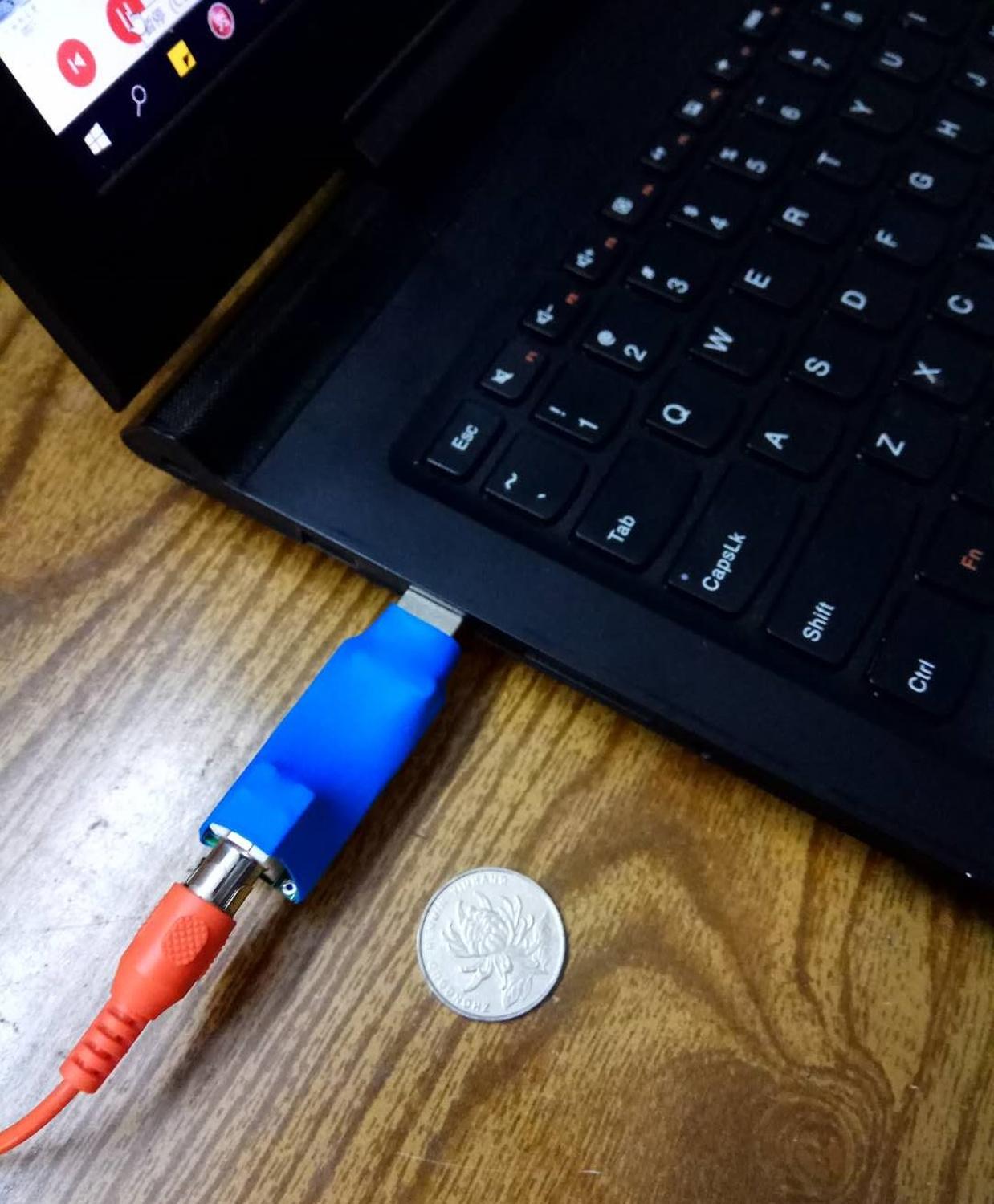 Hisonauto USB đến đầu ra quang học đồng trục kỹ thuật số USB để spdif USB A h117