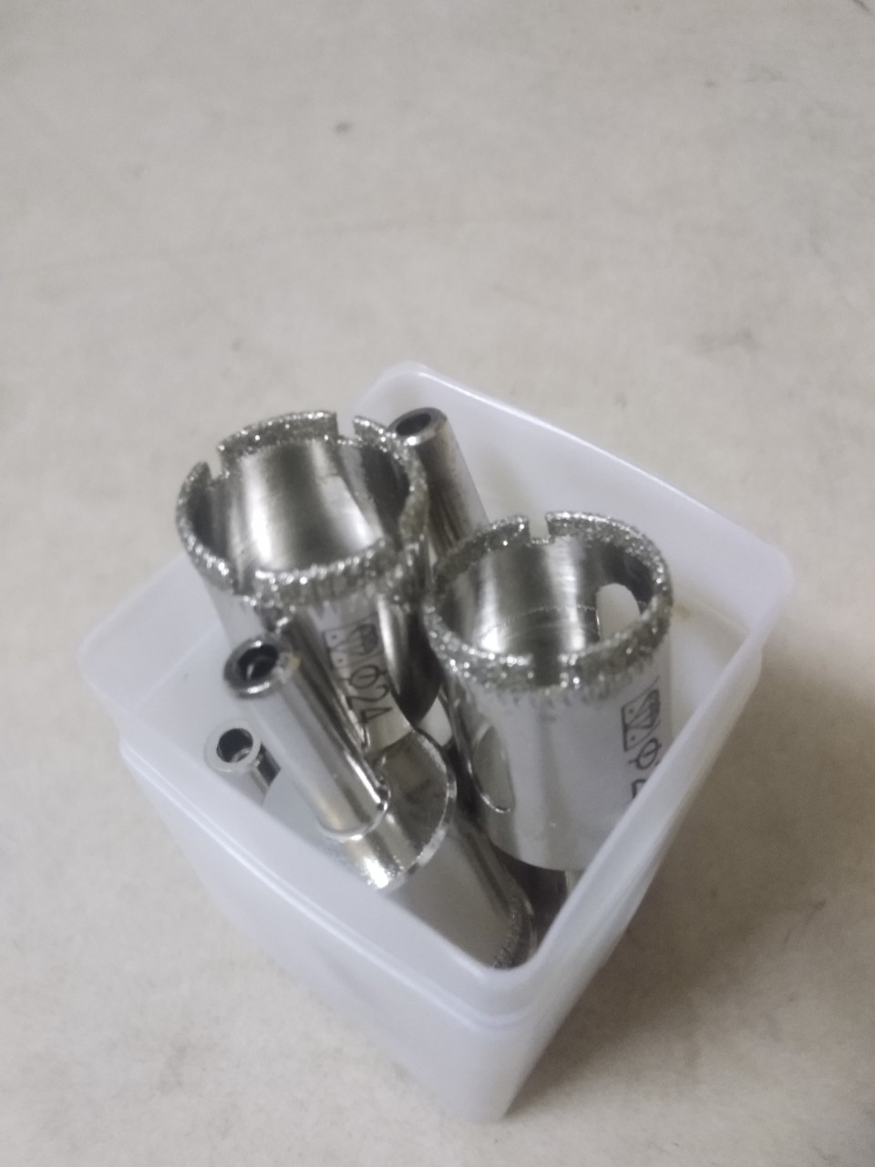 Mũi khoan kính 24mm , mũi khoét gạch men, đá hoa cương,
