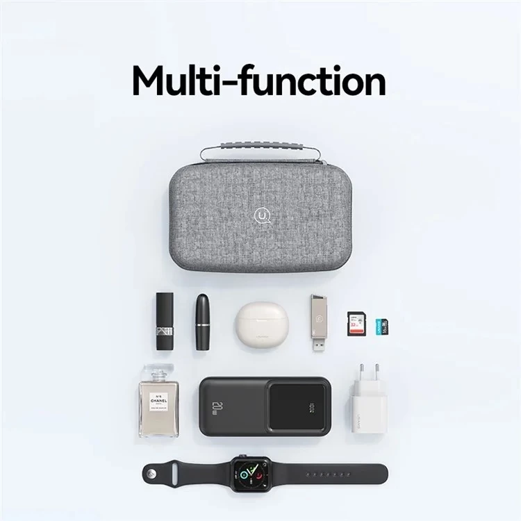 Túi đựng phụ kiện điện thoại chống sốc chống nước có quai USams Portable Storage Bag ZB290 _  Hàng chính hãng