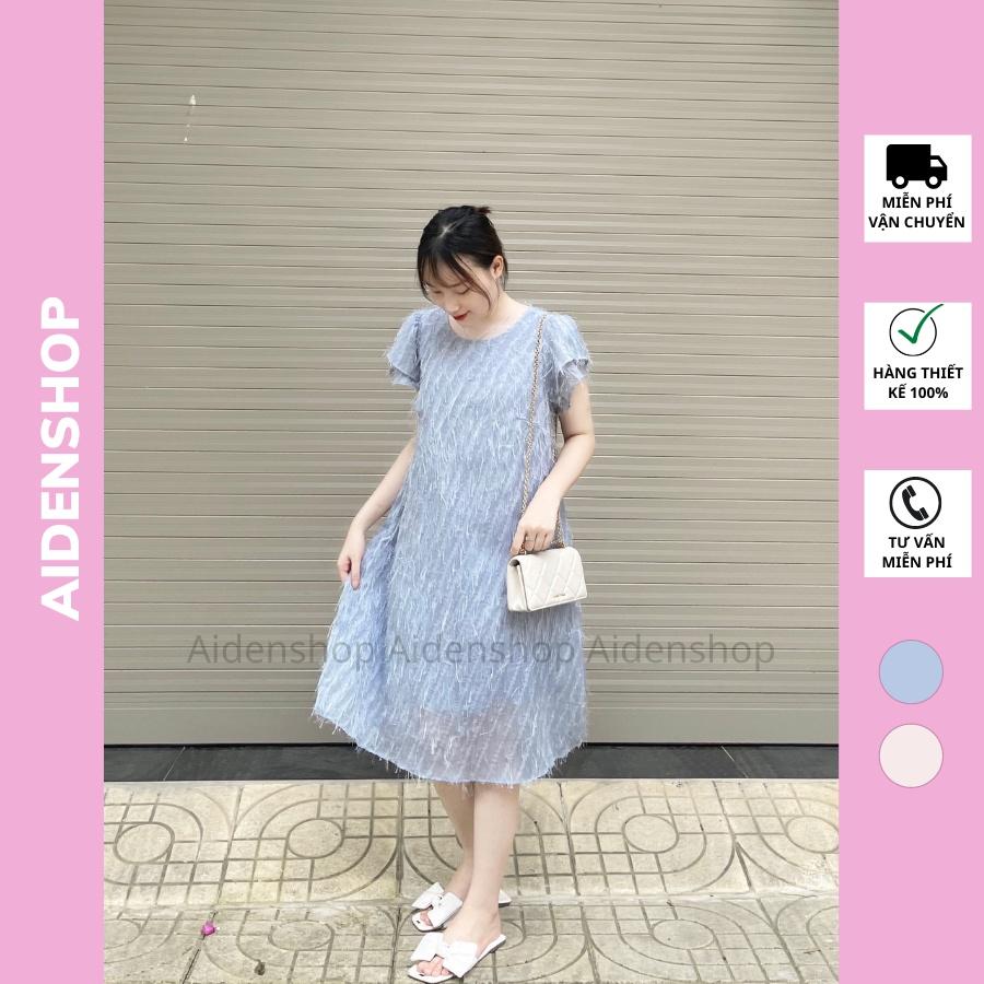Váy bầu dự tiệc xinh thiết kế Aidenshop đầm bầu thời trang suông ren sang chảnh