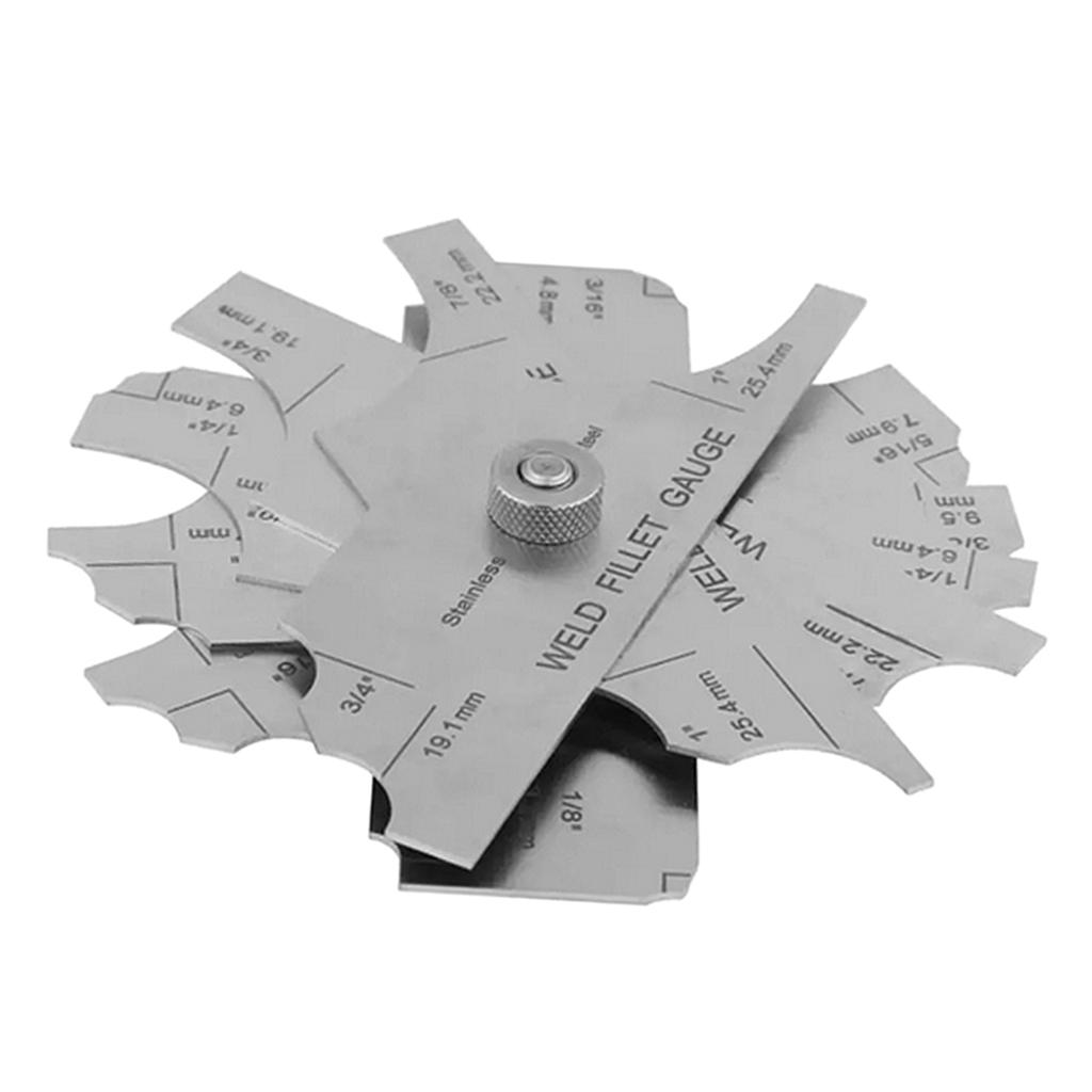 MG-11 Cam Type Welding Fillet Gage Inspection Welding Gauge Stainless Steel