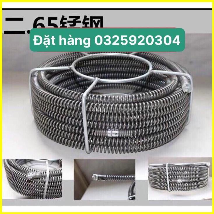 Dây thông tắc cống dùng tay quay