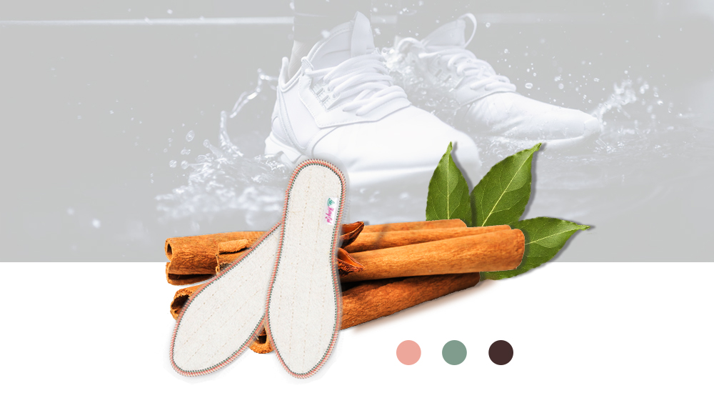 Lót giày xơi dừa - sợi bông Hương Quế CI-09 làm từ xơ dừa - sợi bông - vải cotton giúp êm chân - khử mùi và cải thiện sức khoẻ