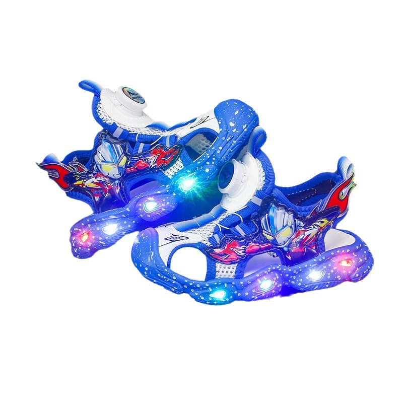 Giày Sandal quai hậu có đèn cho bé, giày thể thao siêu nhẹ, êm nhẹ chống trơn  – GSD9150