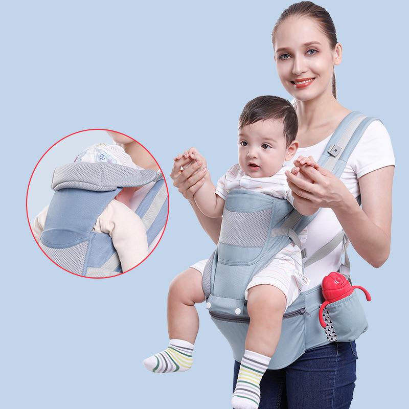 0-48M Công Thái Học Cho Bé Ba Lô Tàu Sân Bay Trẻ Sơ Sinh Hipseat Carrier Mặt Trước Kangaroo Quấn Bé Sling Du Lịch Cho Bé mới sinh