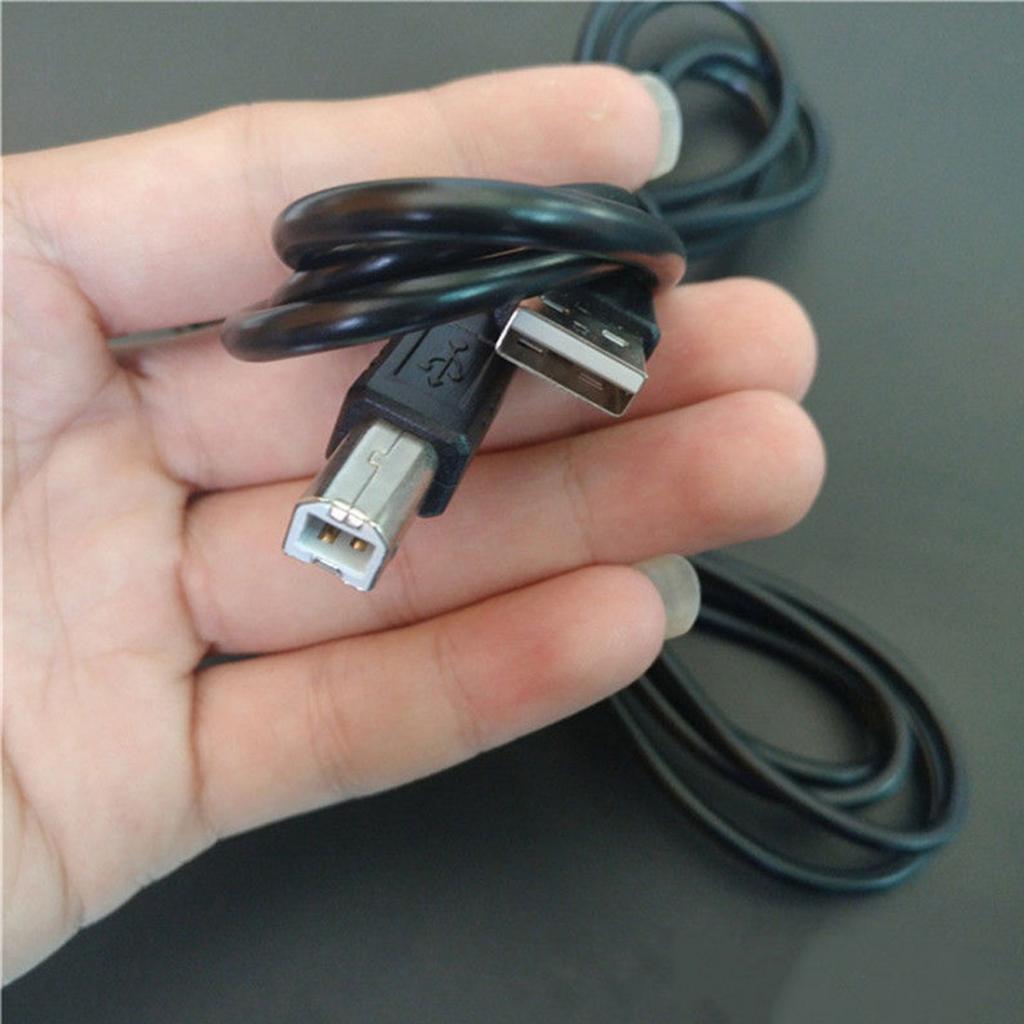 10 Pieces USB 2.0 Printer Scanner Cable USB Type A Male to B Male