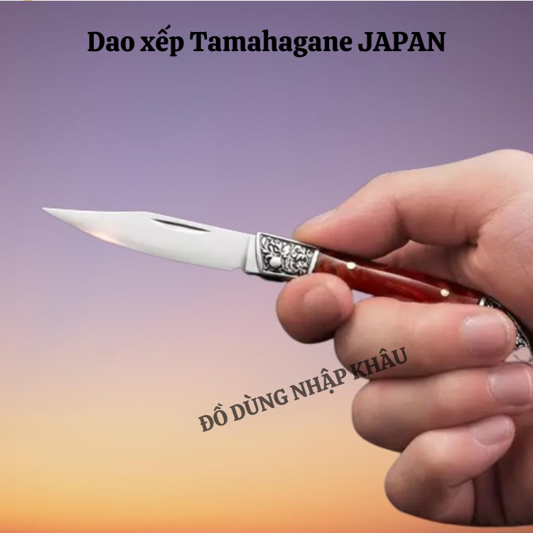 Dao xếp móc khóa Japan dao bỏ túi đa năng dao gọt trái cây, rọc giấy cắt tỉa cành cây