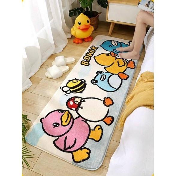 Thảm chân giường, thảm trải trang trí chân giường phòng ngủ chất vải bali cao cấp 80cm x 200cm