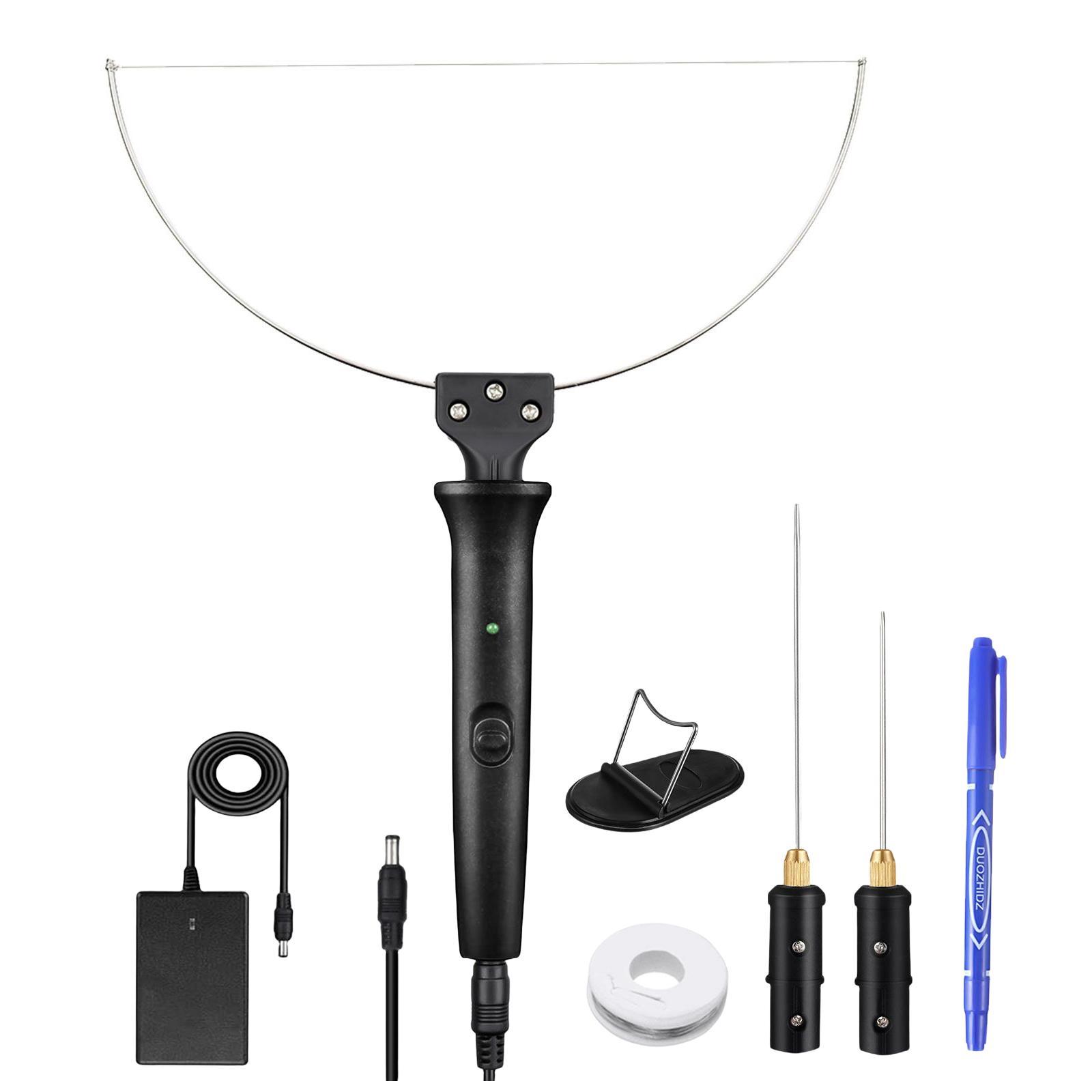 8 Pieces Set Electric Foam Cutter Pen Cutter kit Wire Foam Cutter