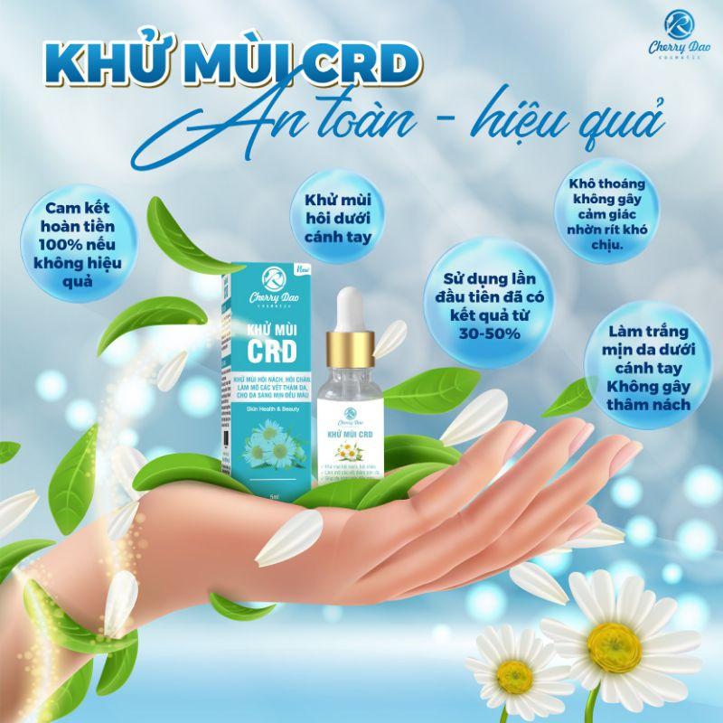 Serum khử mùi hôi nách tay chân bẹn khử mùi cơ thể,làm trắng da hiệu quả ngay từ lần đầu CRD