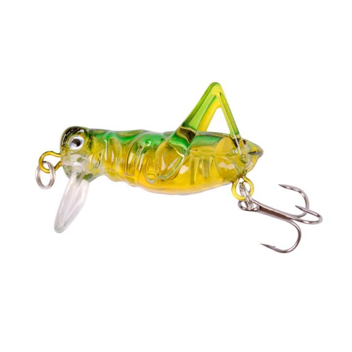 Mồi Câu Lure Giả Châu Chấu - MỒI Côn Trùng 3.5cm-3.1G