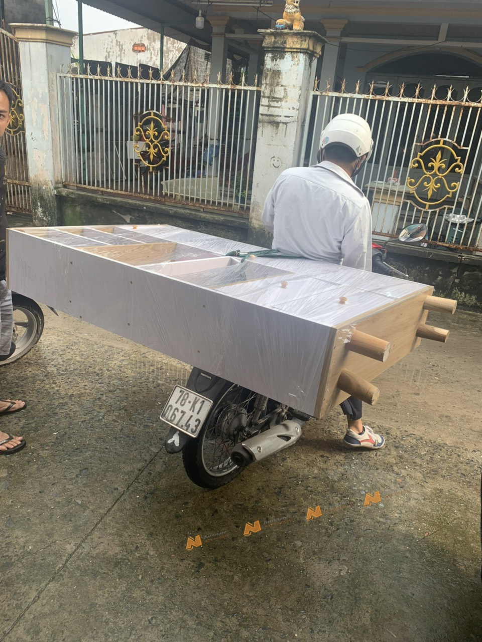 Made in VN Tủ sách kết hợp tủ để đồ cho bé tiện lợi gỗ mdf 17mm công ty Mộc Phát độ bền trên 30 năm A025