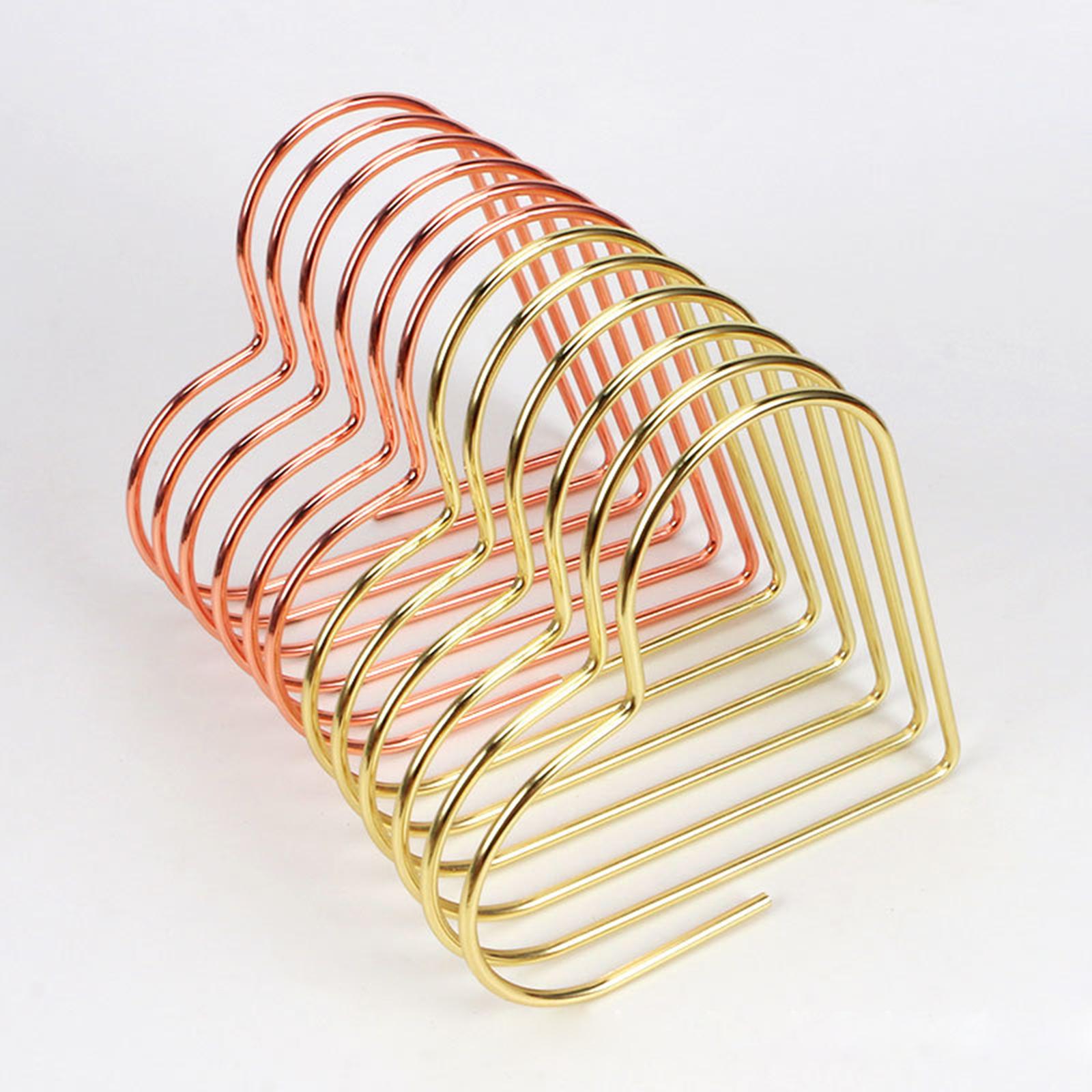 Home Office Metal Bookends Book Ends Supports Magazine Rack Decoration, Study, Nordic Style