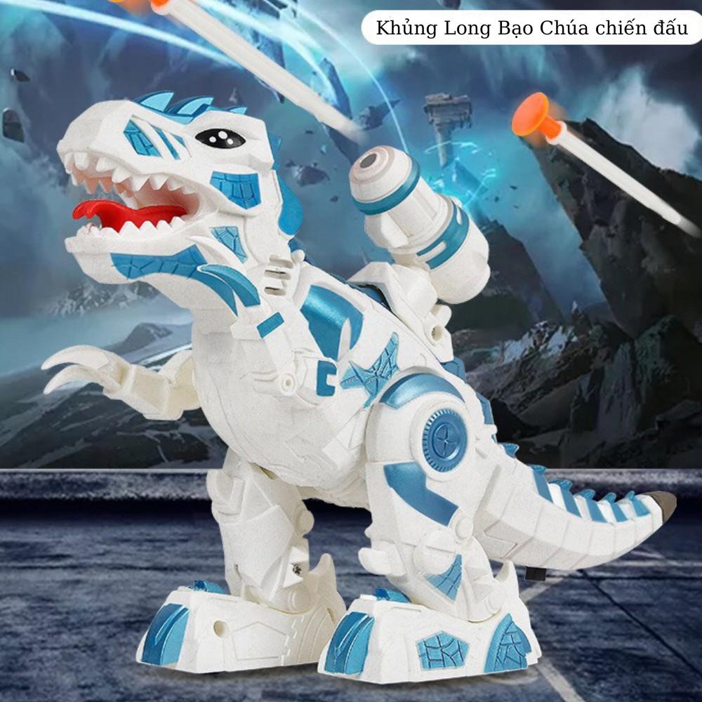 Đồ chơi cho bé mô hình Robot khủng long bạo chúa Mitolo khủng long chiến đấu 22120 &amp; 666-24A