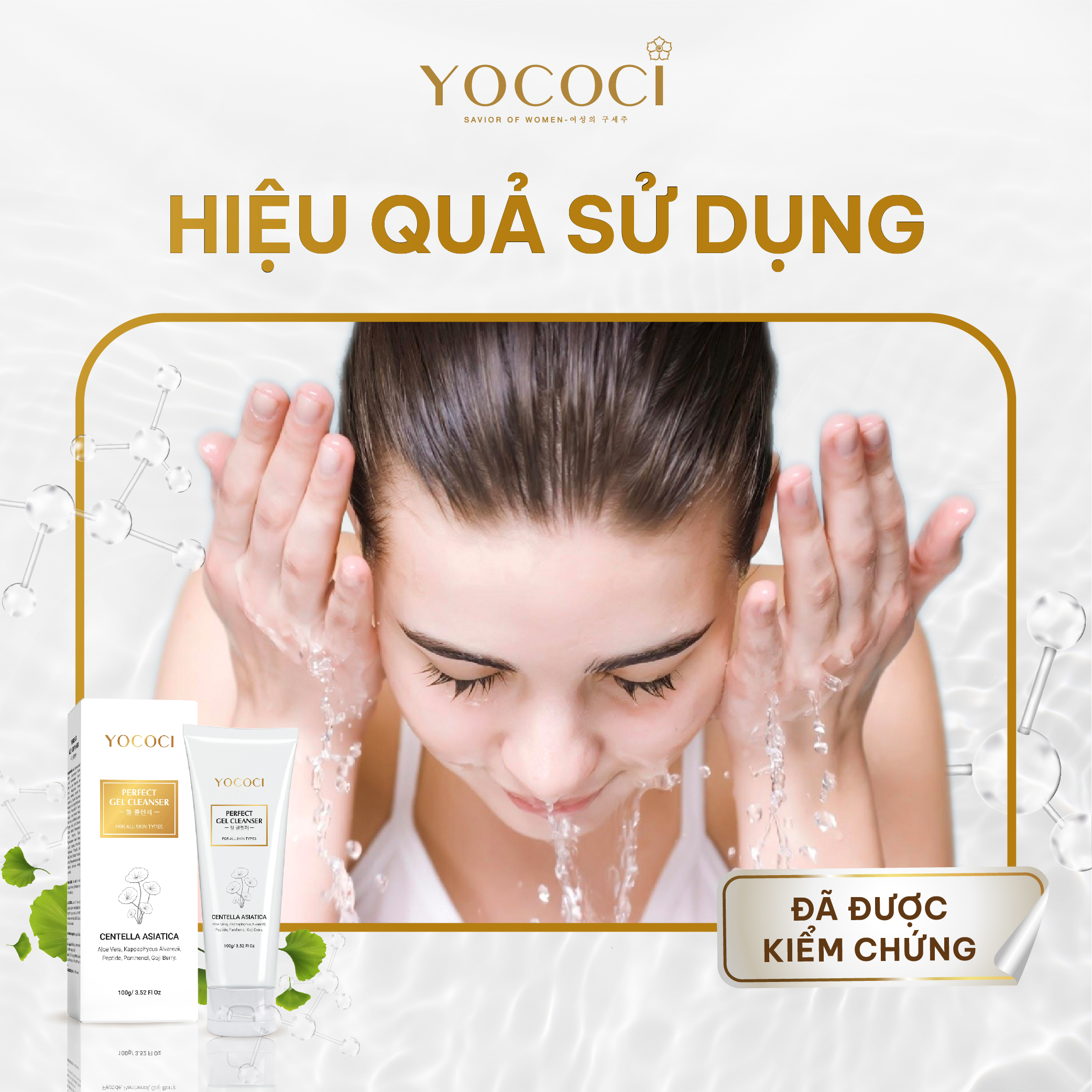 Gel Rửa Mặt YOCOCI Perfect Gel Cleanser 100g