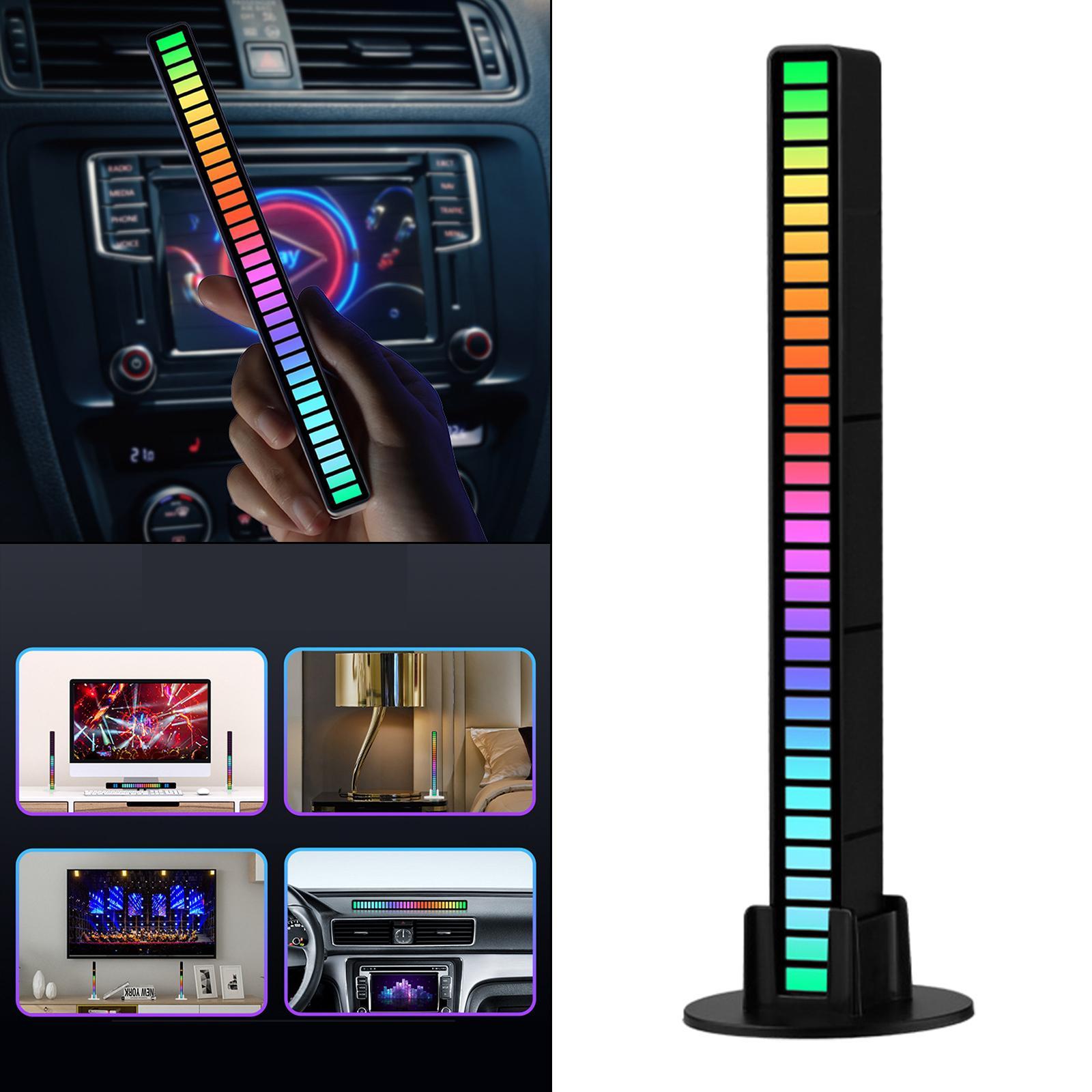 2X Voice Control RGB Light Color Change for Car Gaming DJ