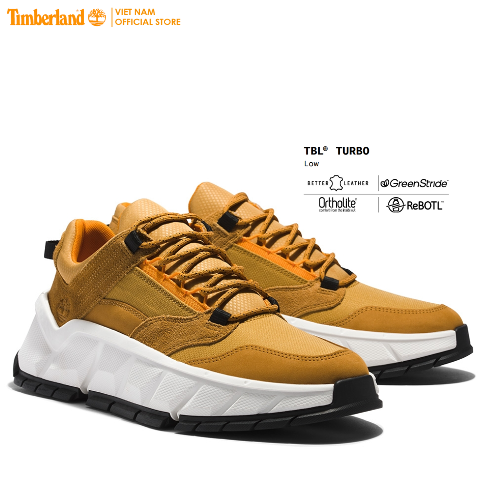 Timberland Giày Thể Thao Nam Leo Núi TBL Turbo Low Wheat Nubuck TB0A418U24