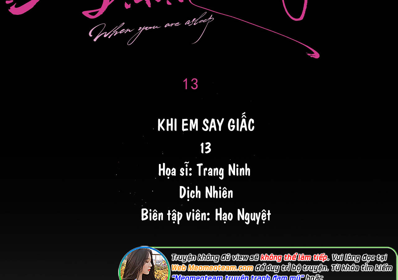 Khi em say giấc chapter 15