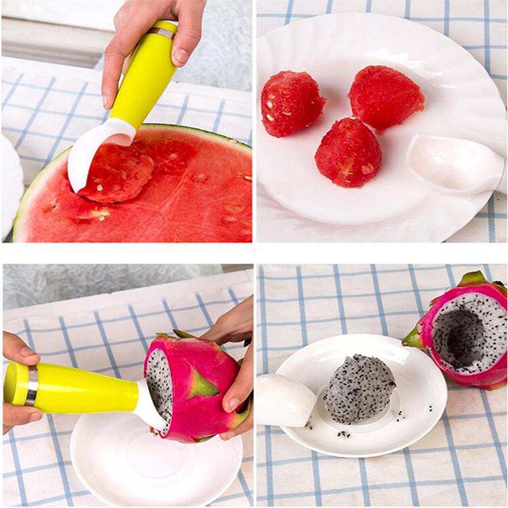 Multifunction Ice Cream Spoon Kitchen Scoop Fruit Watermelon Spoon
